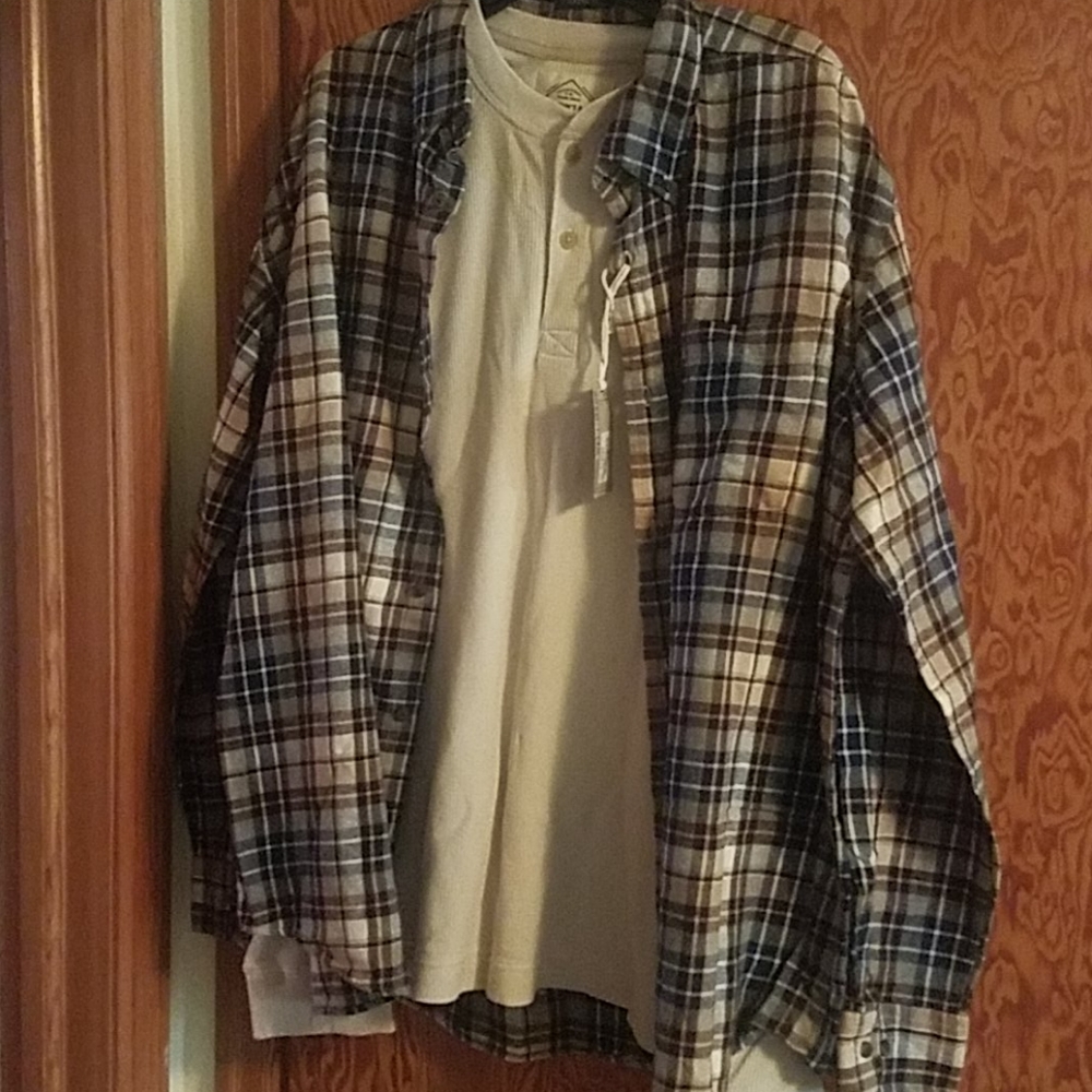 Men's Flannel and Thermal Shirts